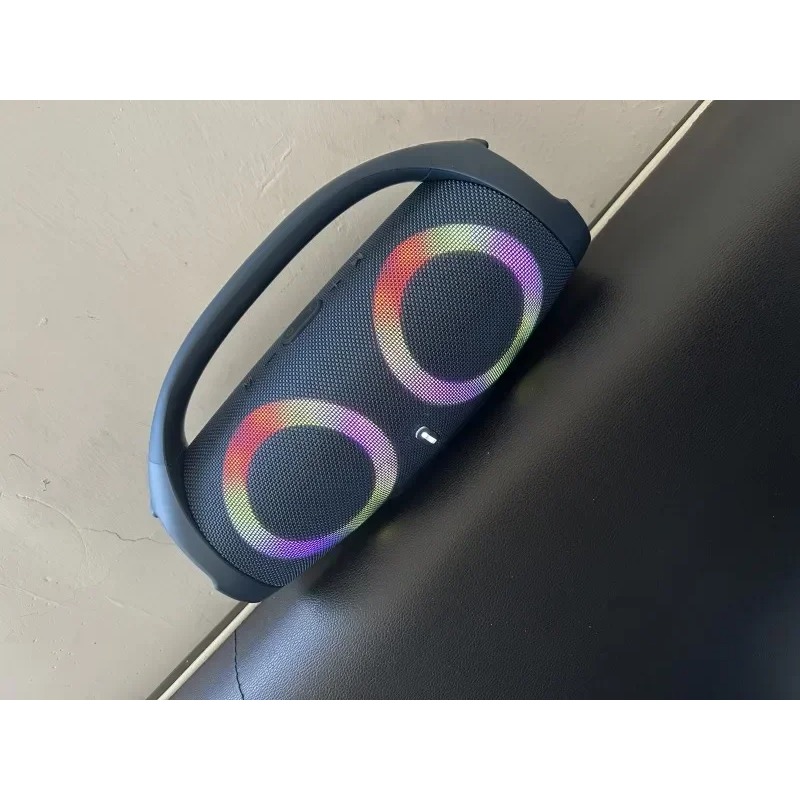 Bluetooth Speaker Waterproof - 100 W Hochleistungs-Bluetooth-Lautsprecher, tragbar, RGB, buntes