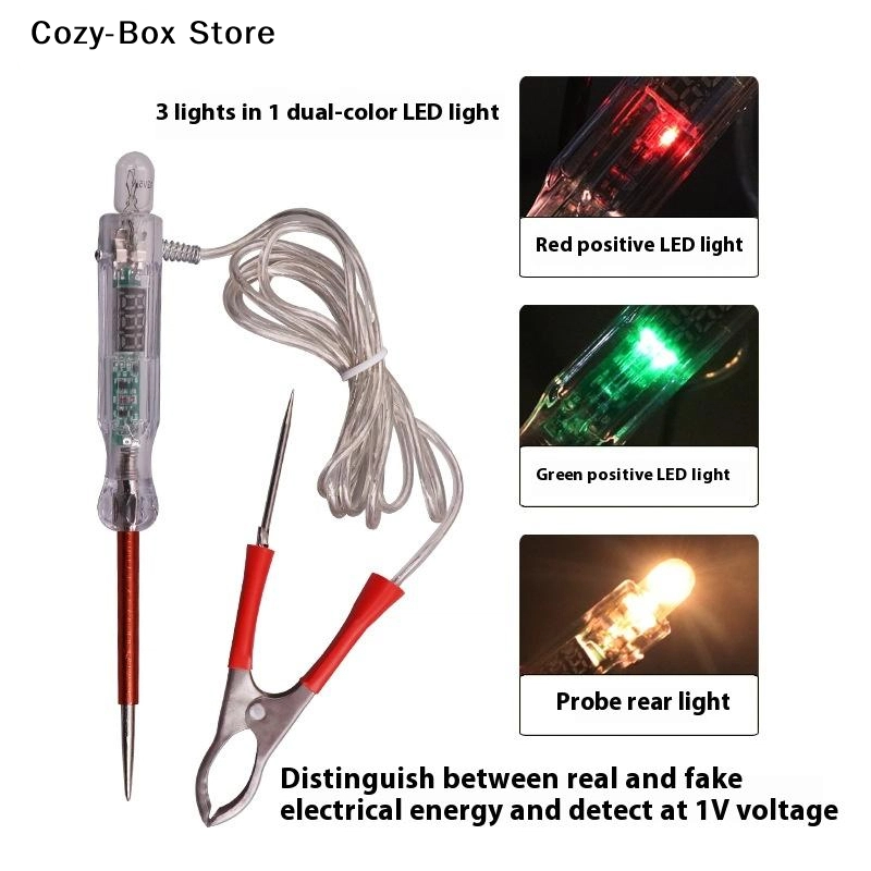 Electronics Quiz - [ZY] 6V-36V Elektrischer Spannungsprüfer mit Sonde