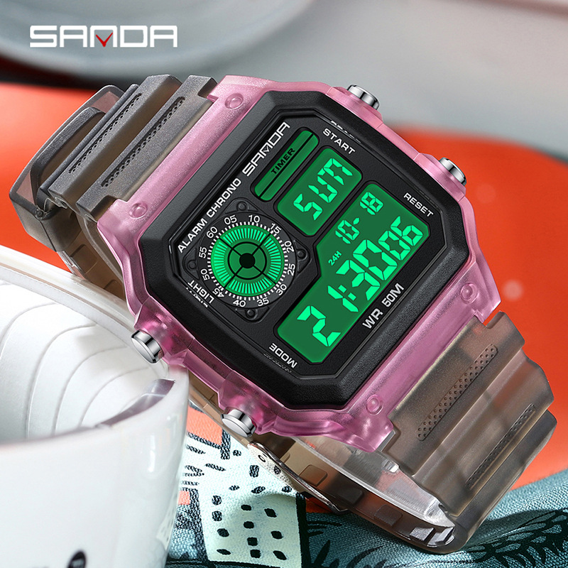 Electronic Gift - Modische Sanda Top-Marke LED Digital Sport