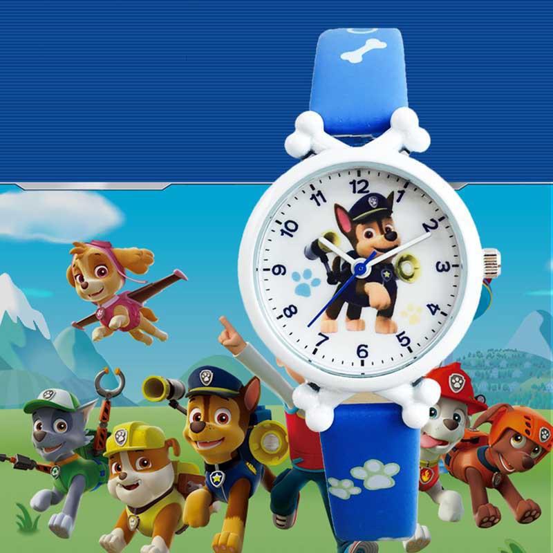 Electronic Gift - Anime Paw Patrol Uhr Cartoon-Figur Charakter-Uhr