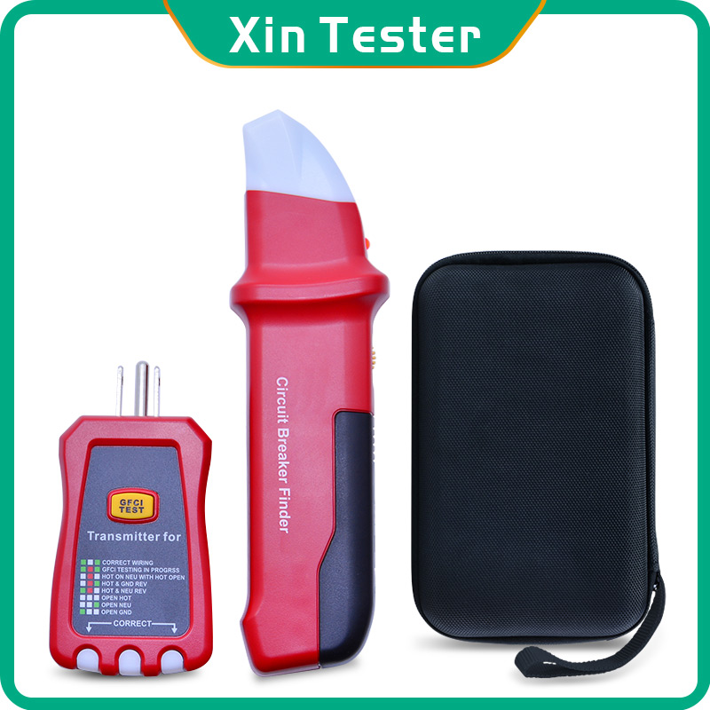 Electronics Quiz - Xin Tester digitaler AC-Stromkreisprüfer und Leitungsschutzschalter-Finder