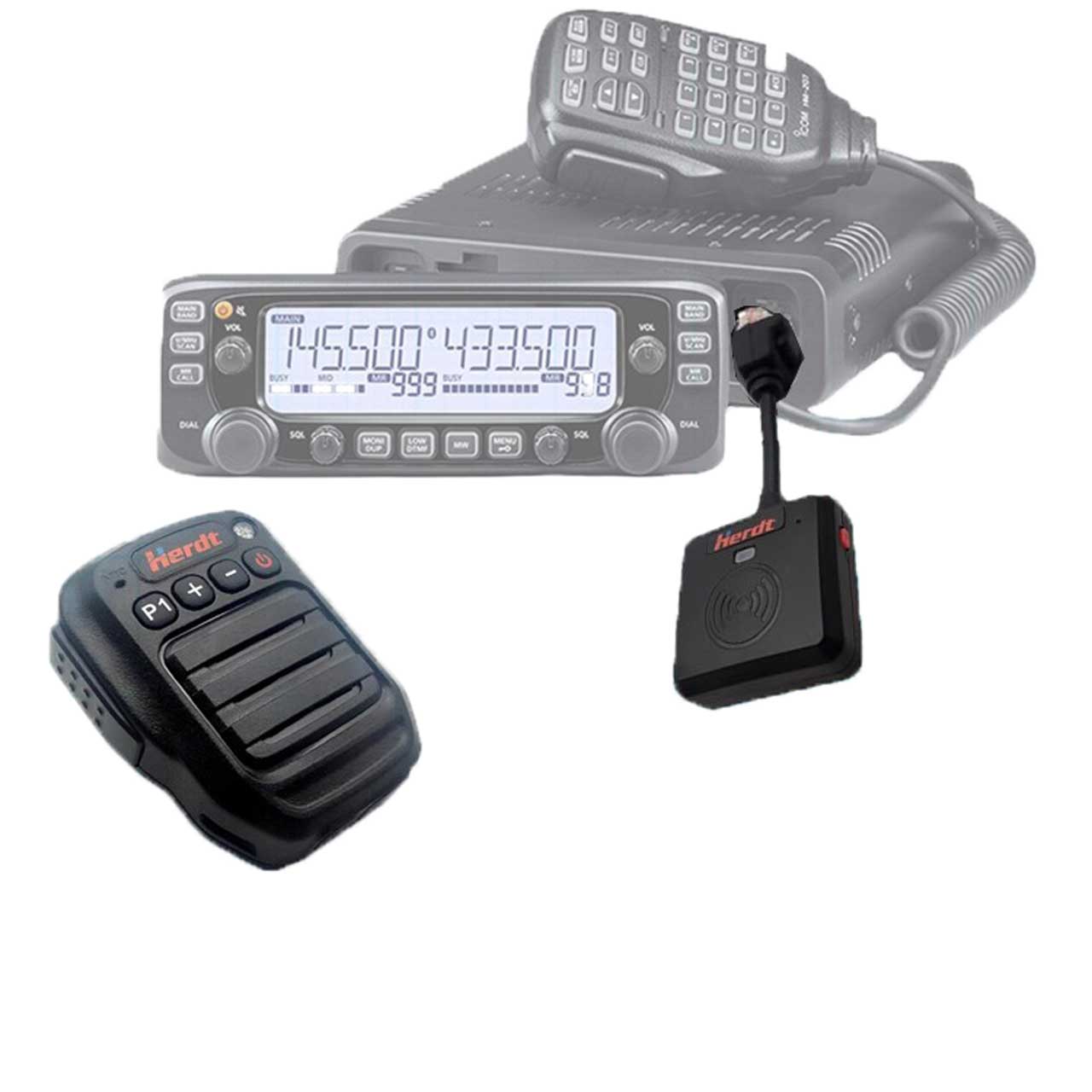 Bluetooth Speaker Waterproof - Bluetooth-Mikrofon IP68 Wasserdichtigkeit für Yaesu FT-857D