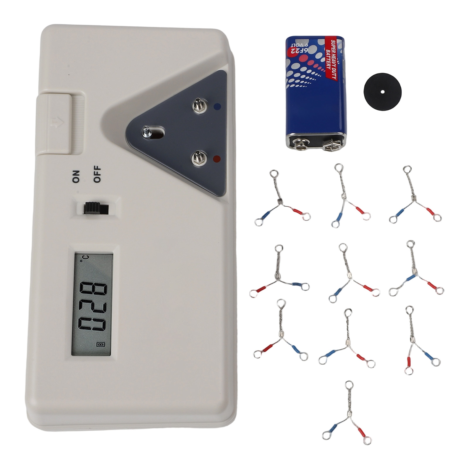 Electronics Quiz - 191 Lötkolbenspitzen-Tester Lötkolbenspitzen-Temperaturmessgerät Display 0 ℃
