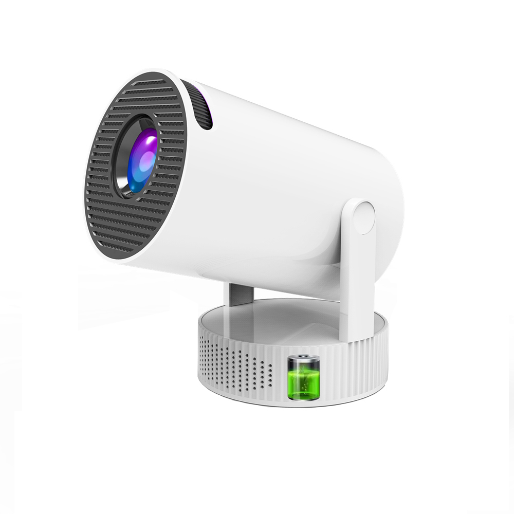 Mini Projector Portable - 2026 Wiederaufladbarer HY300 Pro+ Mini-Projektor mit