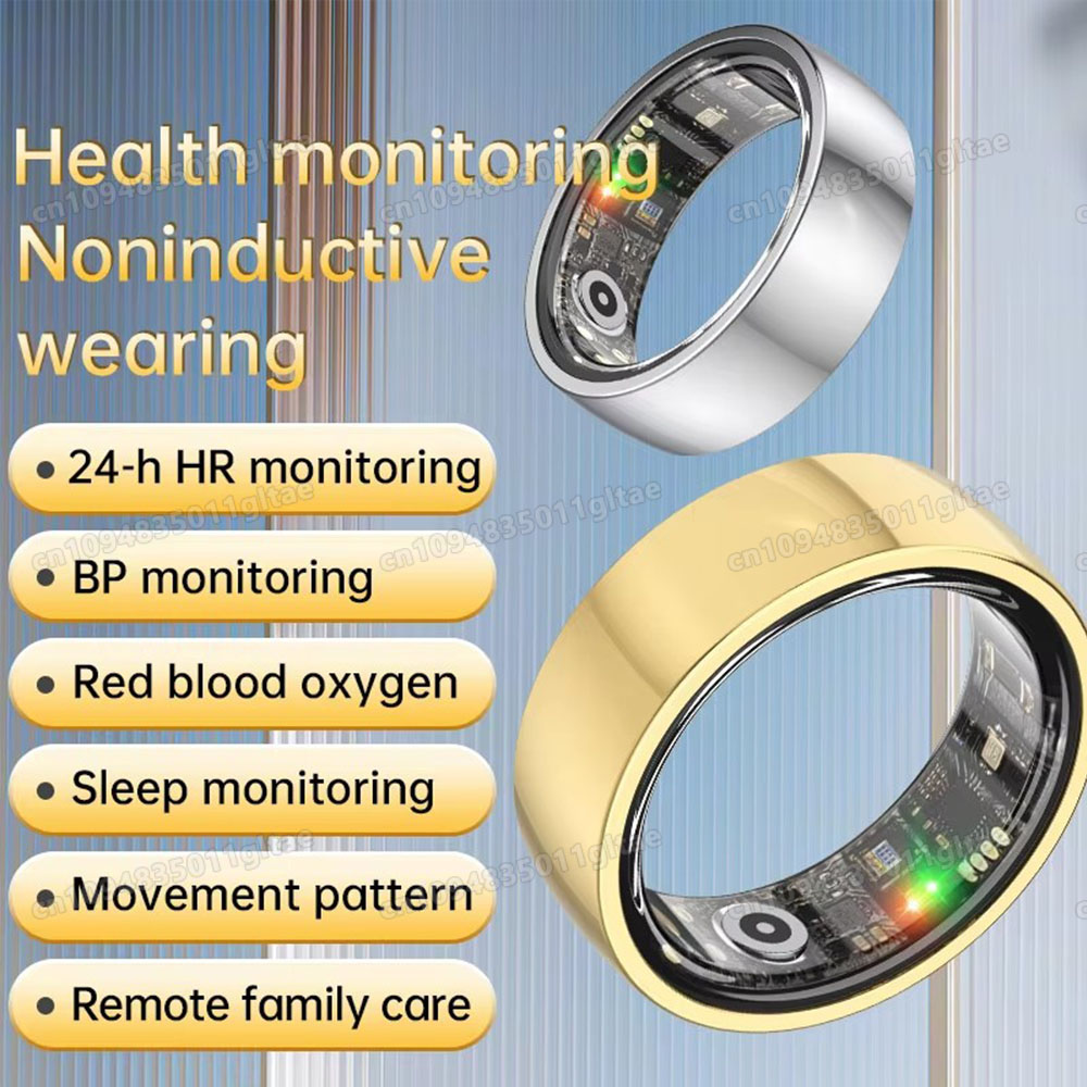 Smart Ring Health - Neuer 5ATM Smart Ring GPS-Tracker Herzfrequenz