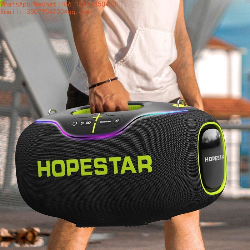 Bluetooth Speaker Waterproof - Neuer Original HOPESTAR A80 350W Hochleistungs-Outdoor-Wasserdichter