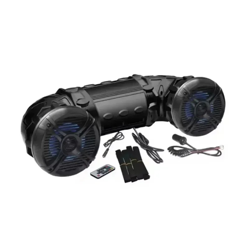 Bluetooth Speaker Waterproof - 6,5/8 Zoll Powersports Bluetooth Audio-Röhrenverstärker Marine-Lautsprechersystem,