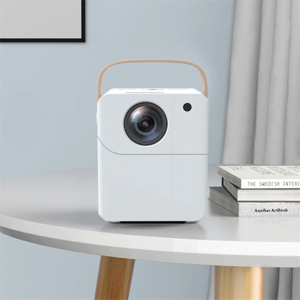 Mini Projector Portable - Tragbare Smart 4K Projektor Mini Heimkino