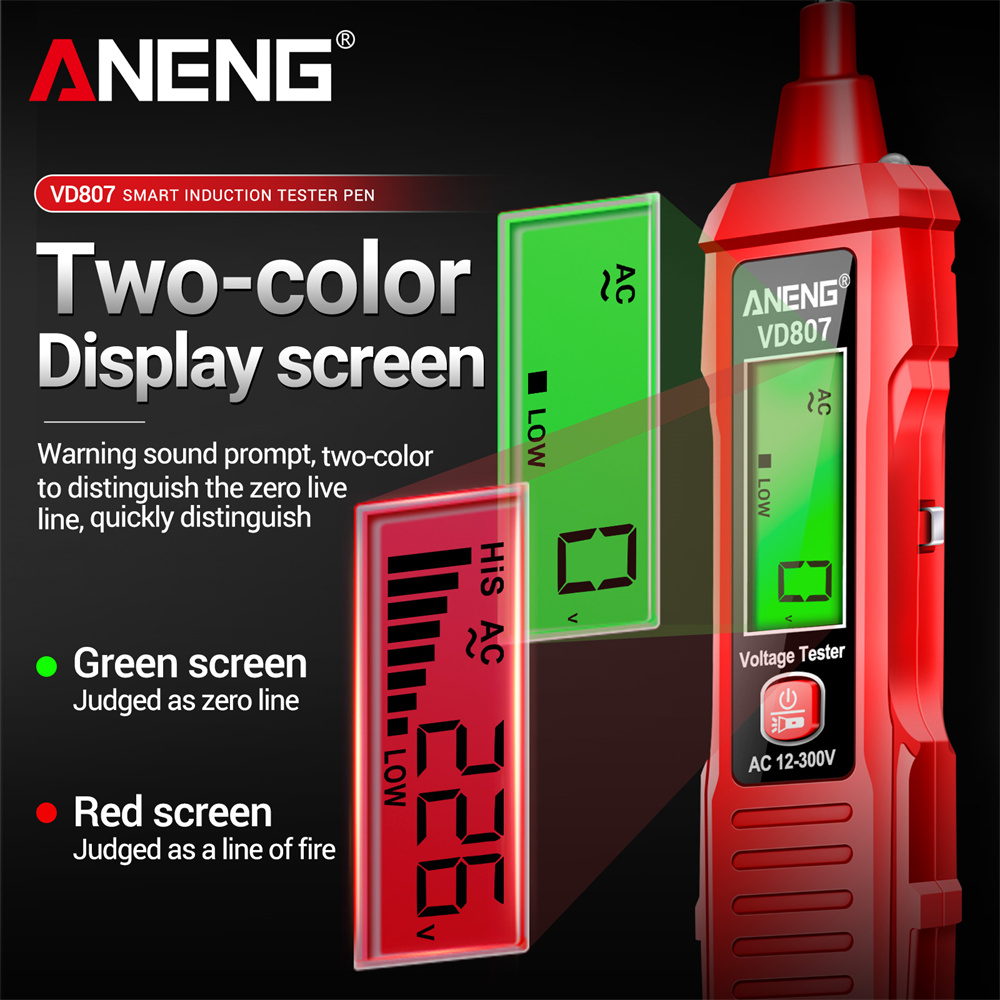 ANENG VD807 Ein-Wort-Induktion – Electronics Quiz Bewertung und Preis