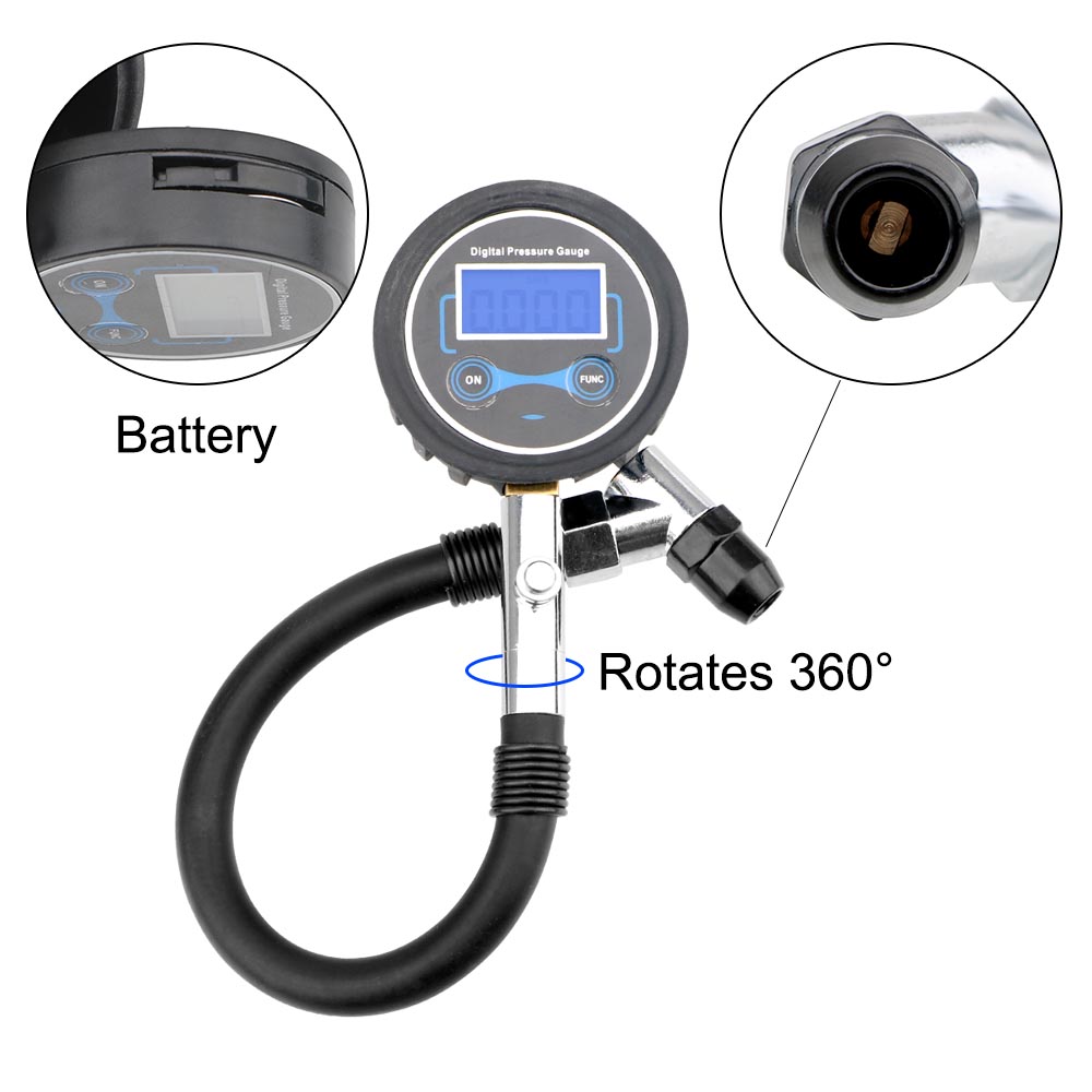 0-200psi Reifendruck messer Mo – Electronics Quiz Bewertung und Preis