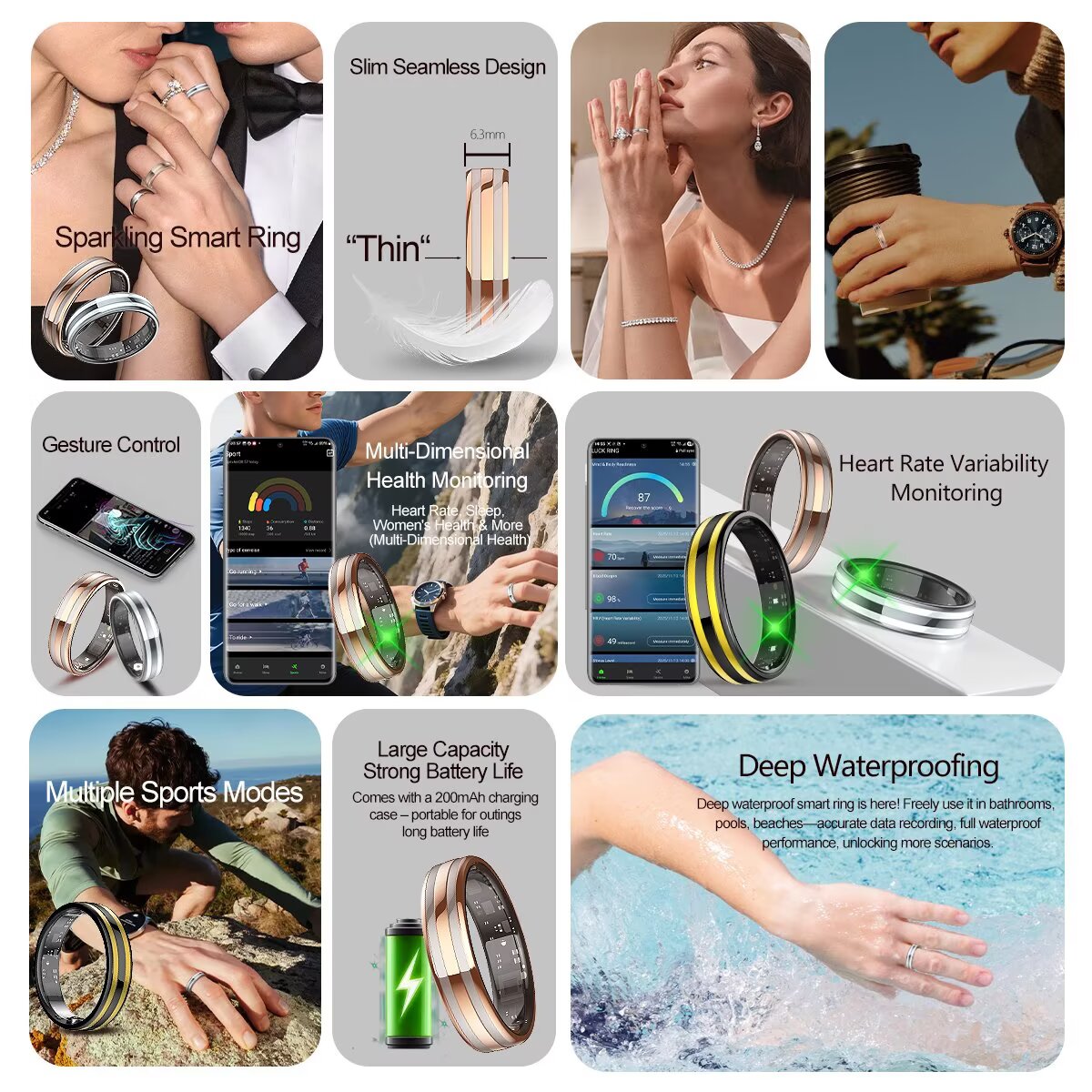 2026 Smart Ring für Männer und – Smart Ring Health Bewertung und Preis