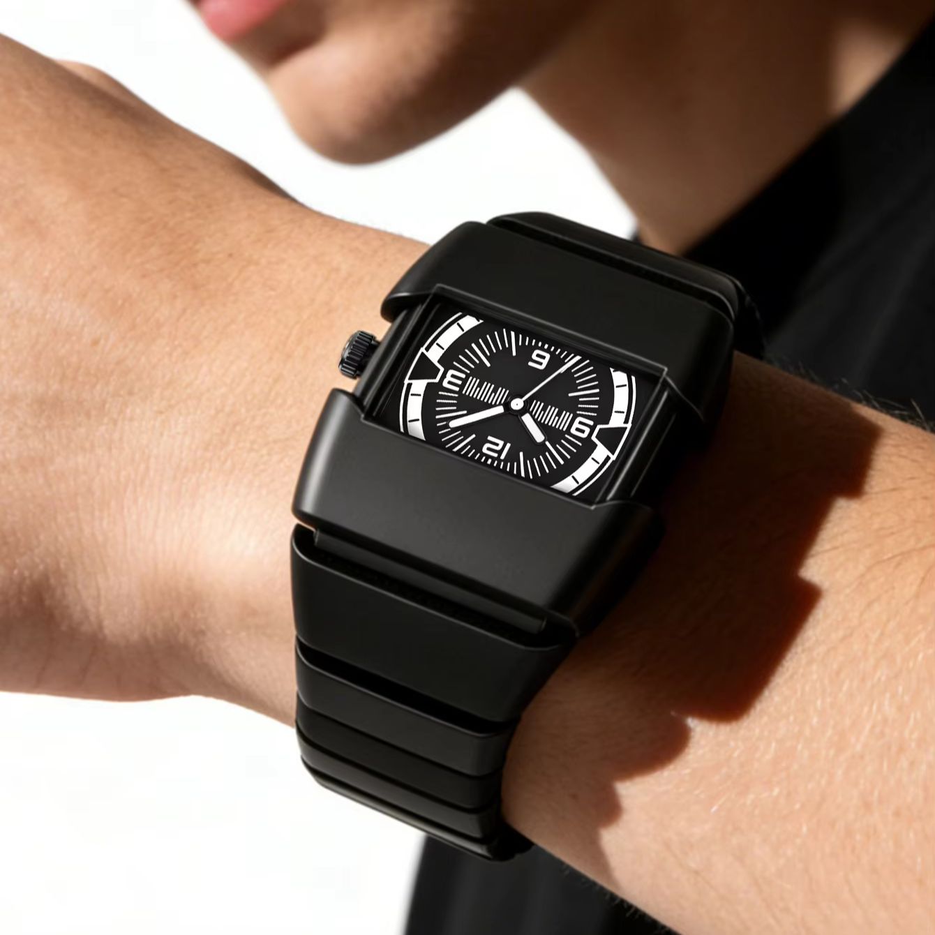 TOMI Mode Herren Digitaluhr Lä – Electronic Gift Bewertung und Preis