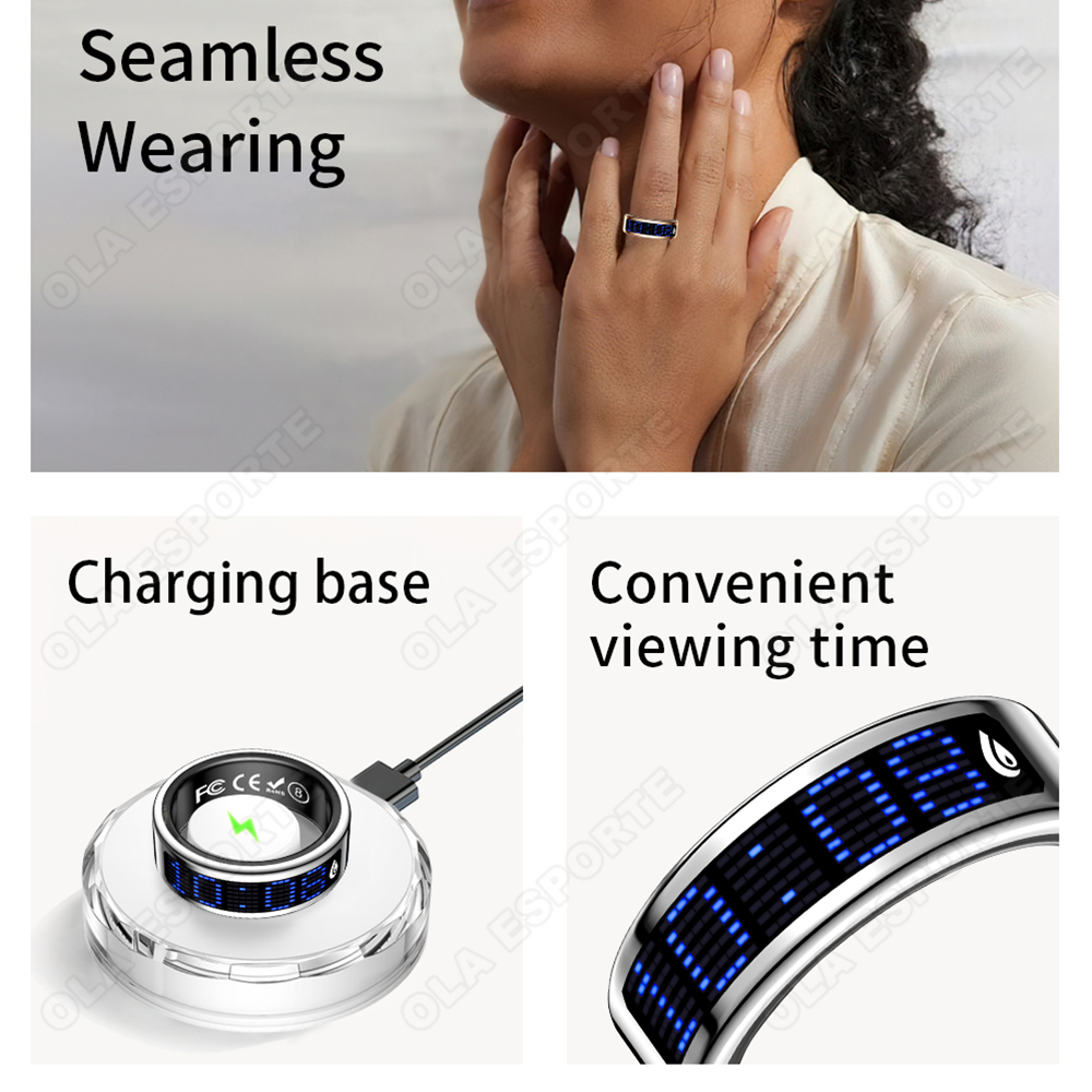 Neuer modischer, gesunder Smar – Smart Ring Health Bewertung und Preis