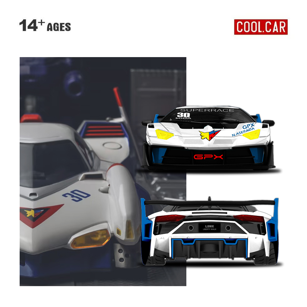 Cooles Auto 1:64 GTEVO Superra – Electronic Gift Bewertung und Preis