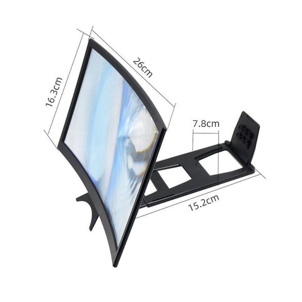 12 Zoll 3D-Bildschirmlupe mit  – Mini Projector Portable Bewertung und Preis