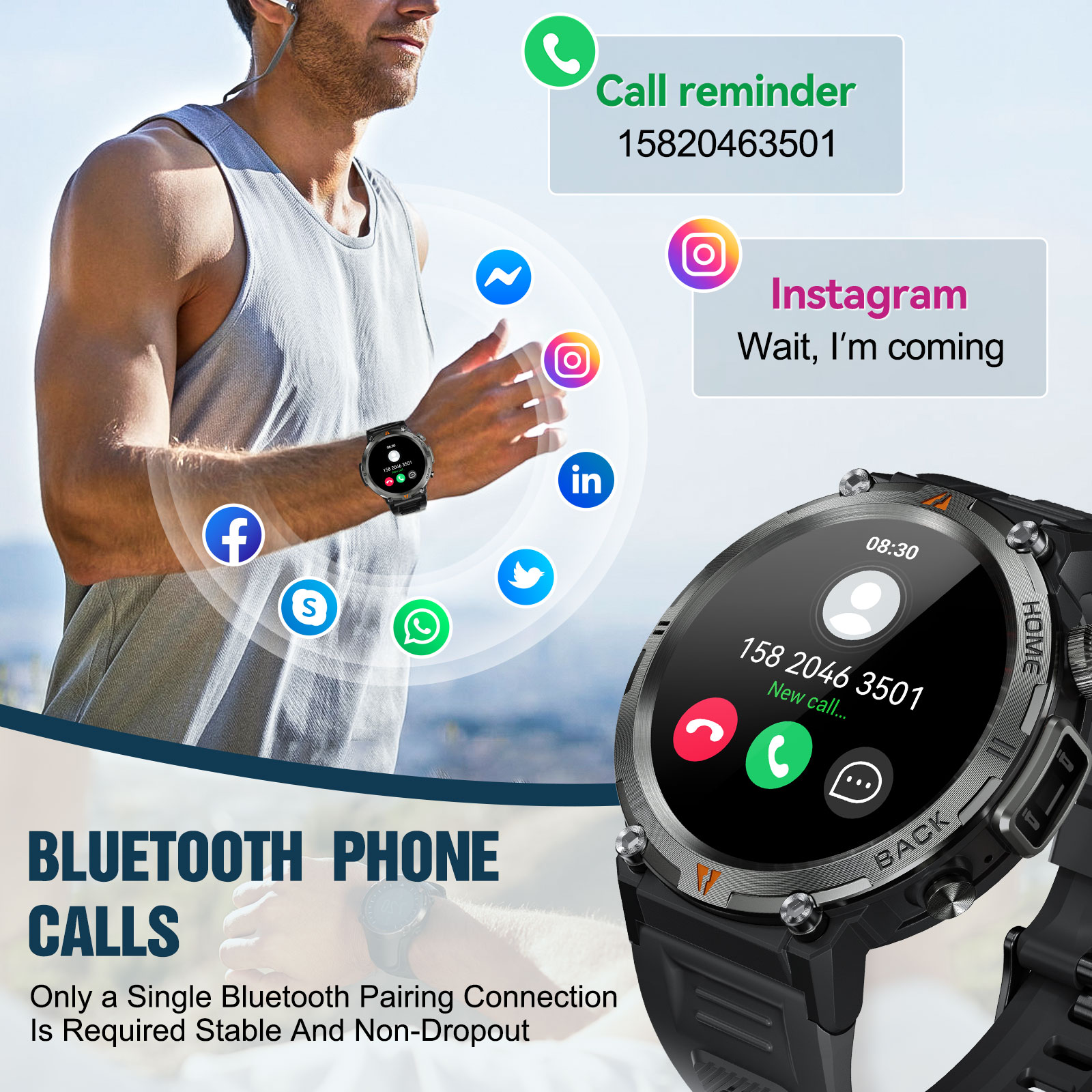 EIGIIS KE3 Bluetooth Anruf Sma – Electronics Quiz Bewertung und Preis