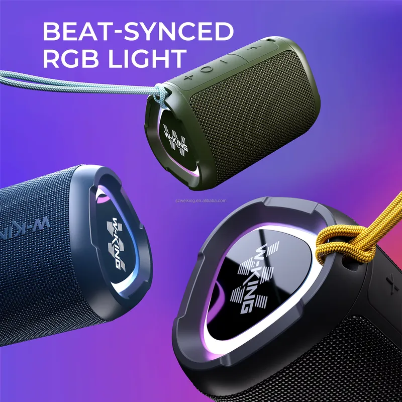 W-KING D110 RGB Kabelloser Blu – Bluetooth Speaker Waterproof Bewertung und Preis