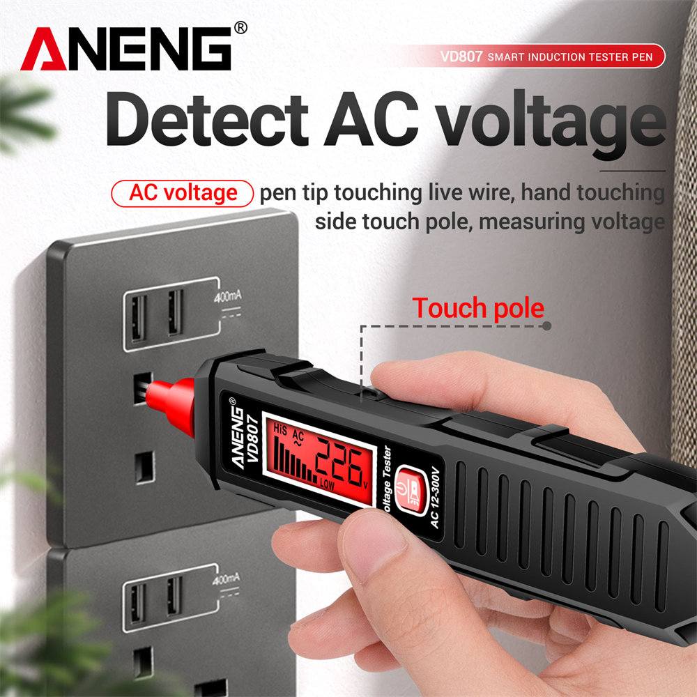 ANENG VD807 Ein-Wort-Induktion – Electronics Quiz Bewertung und Preis