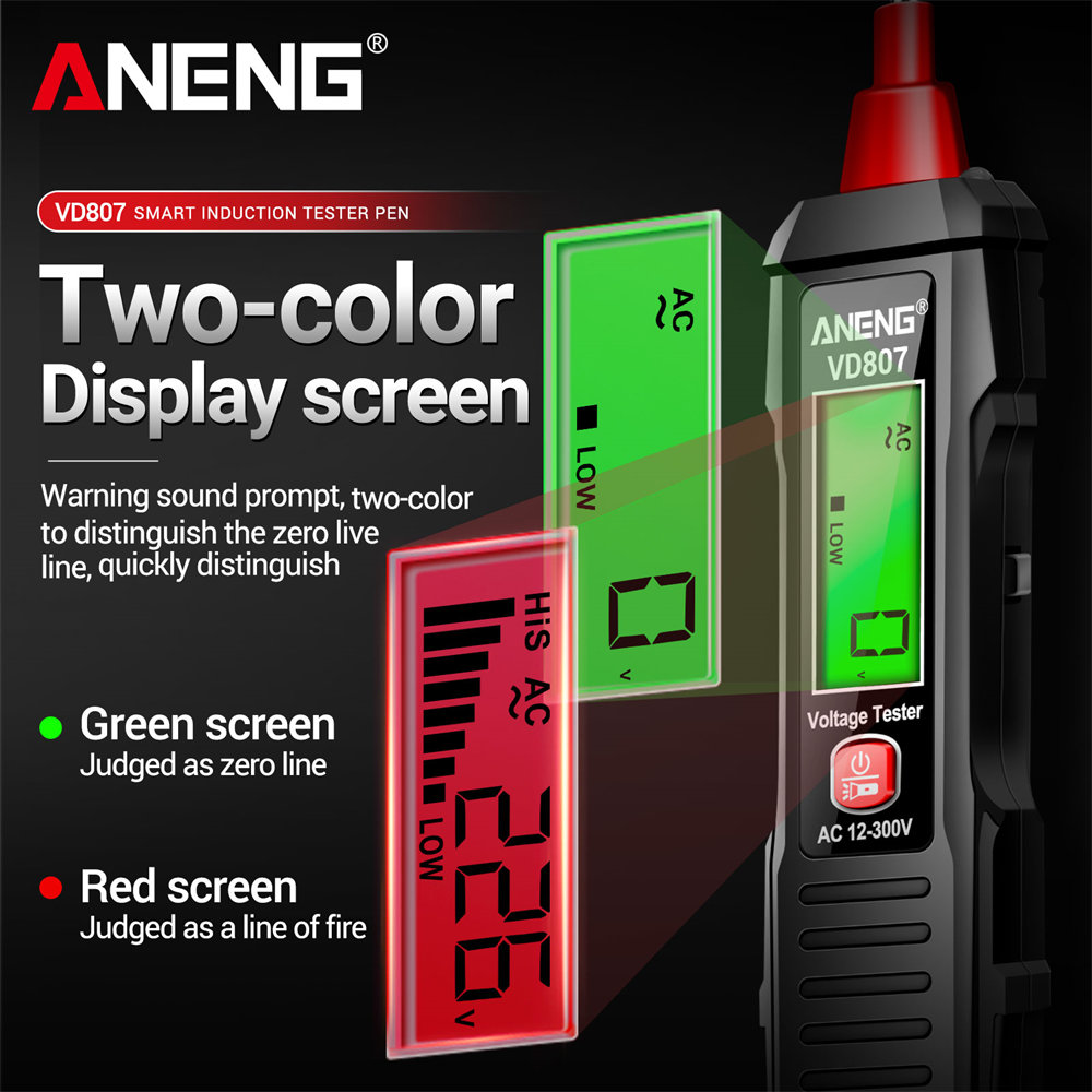 ANENG VD807 Ein-Wort-Induktion – Electronics Quiz Bewertung und Preis