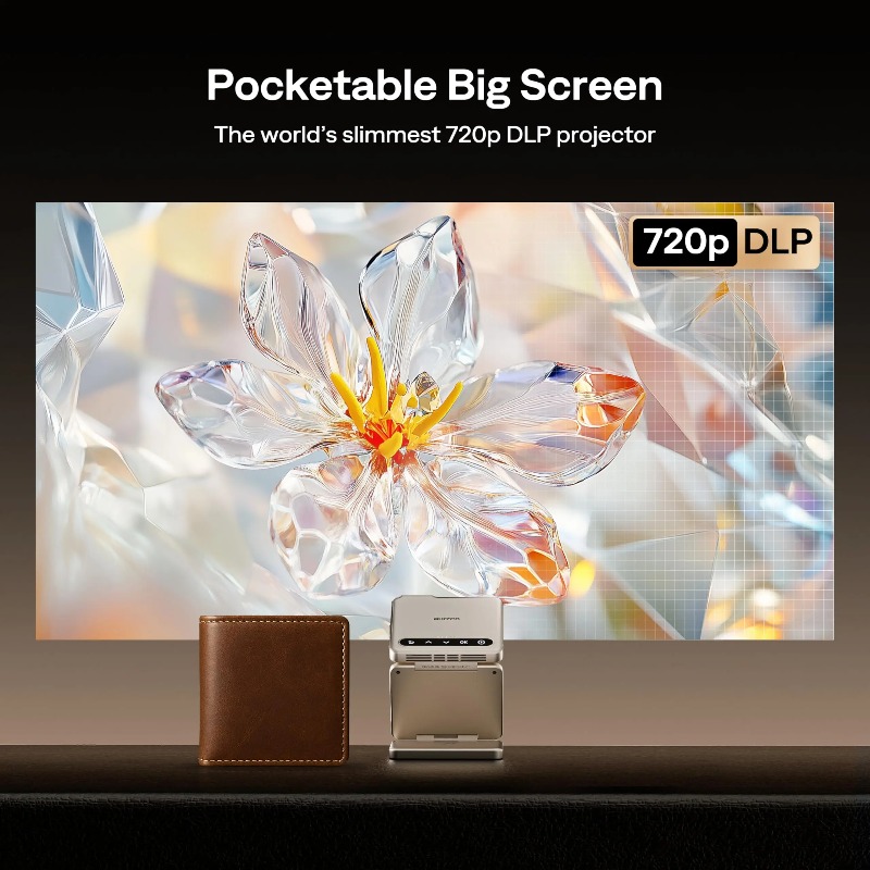 Yinzam ZIP Gold Tragbarer DLP  – Mini Projector Portable Bewertung und Preis