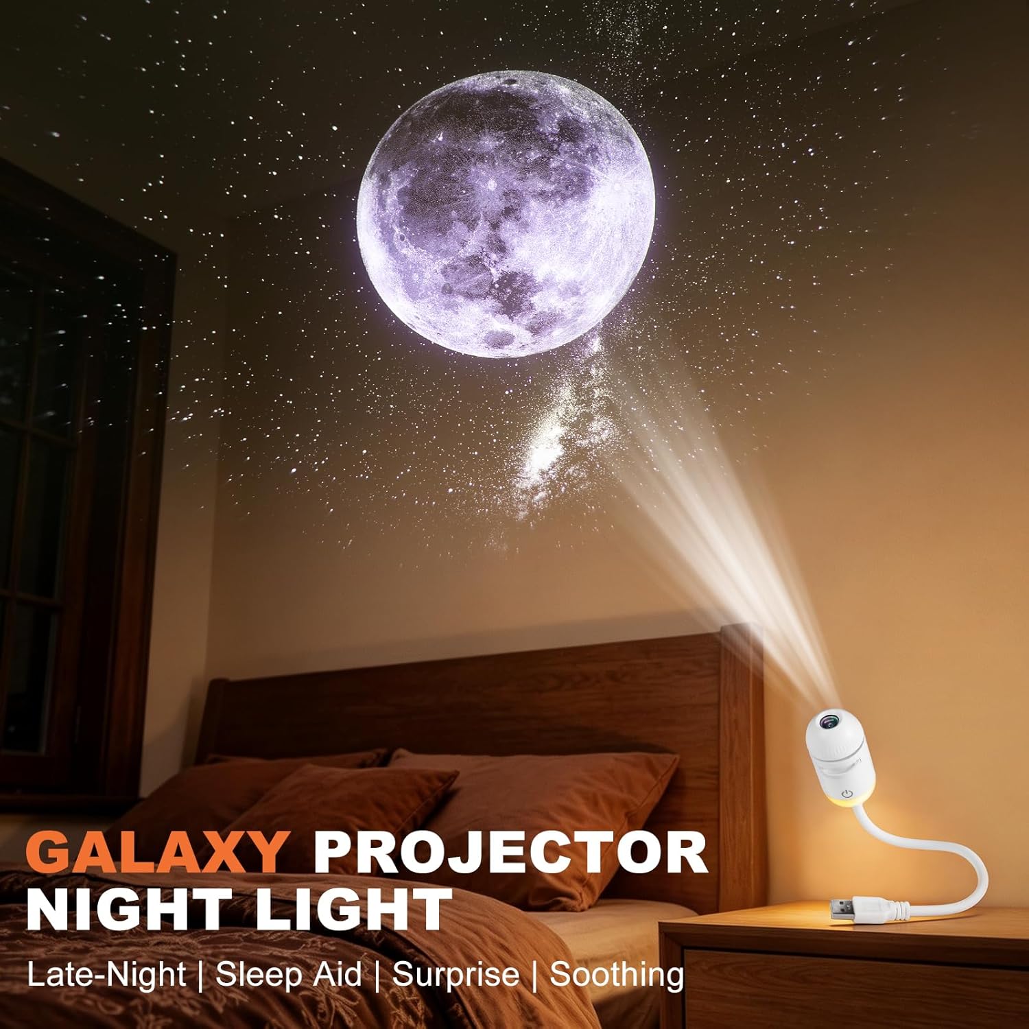 2-in-1 Galaxie-Projektor Nacht – Mini Projector Portable Bewertung und Preis
