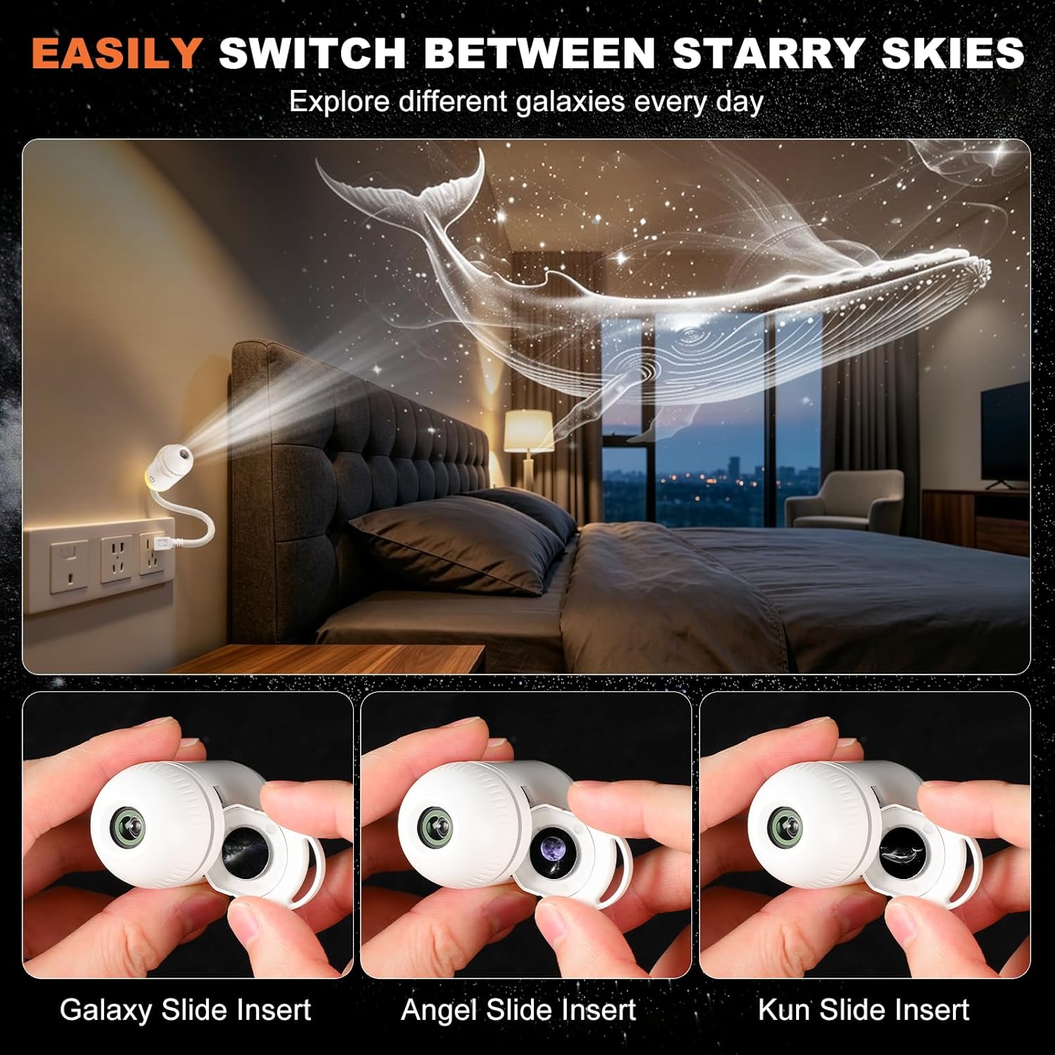 2-in-1 Galaxie-Projektor Nacht – Mini Projector Portable Bewertung und Preis