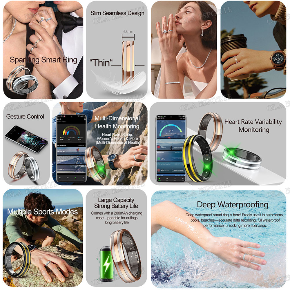 Gestenerkennung Smart Ring Ges – Smart Ring Health Bewertung und Preis